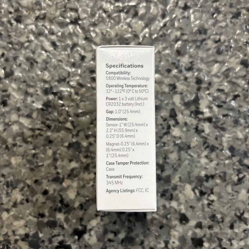 Honeywell 5800MINI Wireless Door/Window Contact - White