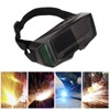 Auto Darkening Welding Goggles with Shockproof Lenses for Welder Soldering,