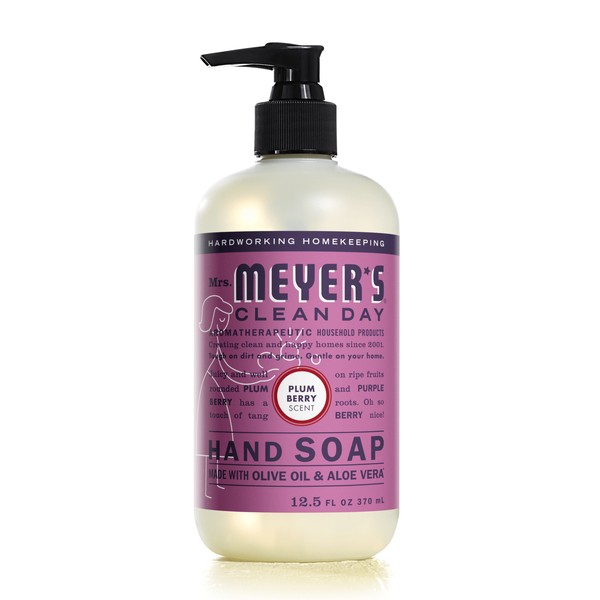 Mrs. Meyer's Clean Day Hand Soap Plumberry 370 ml