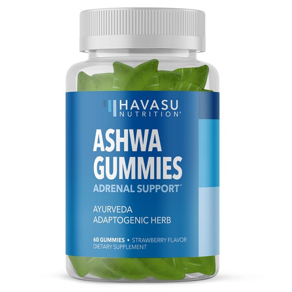 HAVASU NUTRITION Ashwagandha Gummies Supplement Designed to Calm & Relax (60 Count (Pack of 1))
