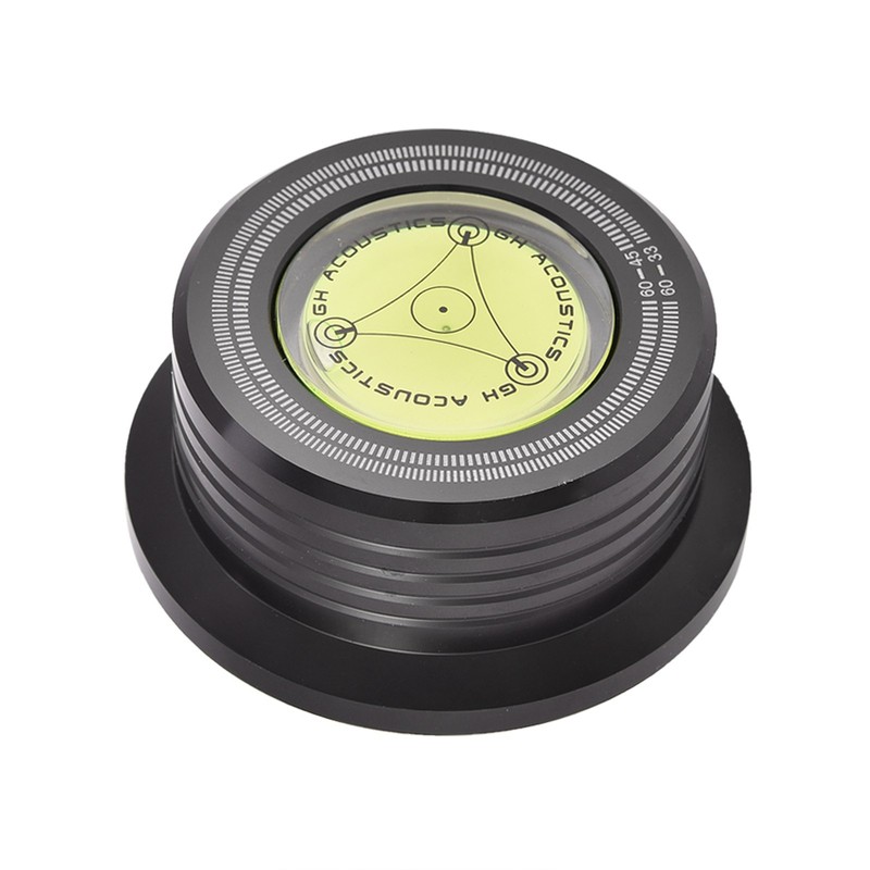 60Hz Turntable Disc Record Stabilizer Clamp with Bubble Level for