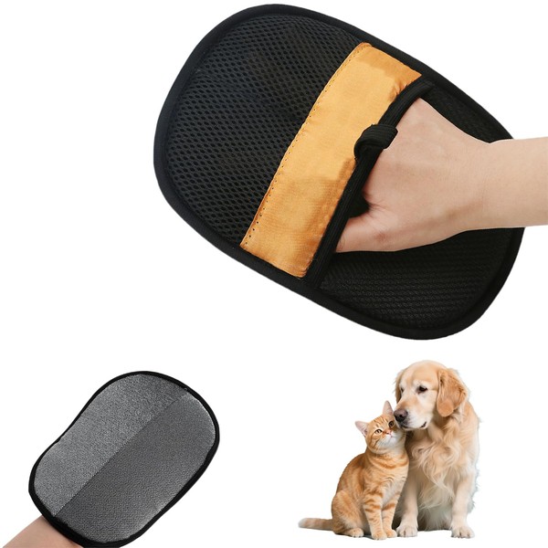 Pet Hair Removal Gloves, Large Size Electrostatic Pet Hair Remover