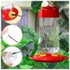 Andiker 20Pcs Hummingbird Feeder Replacement Flowers with Cleaning Brush, Yellow