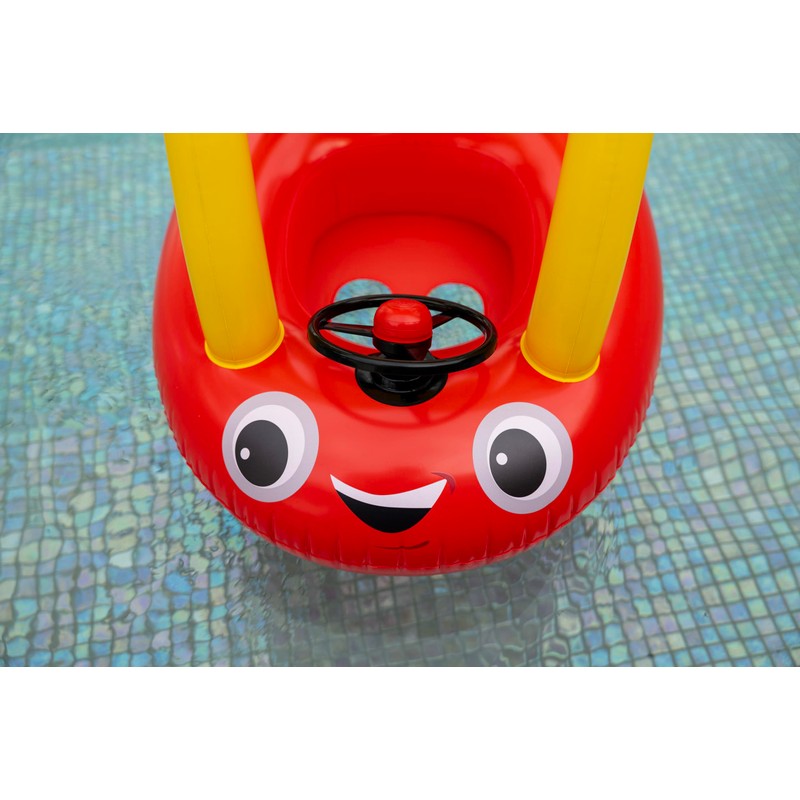 Poolcandy Little Tikes Cozy Coupe Inflatable Junior Baby Boat for