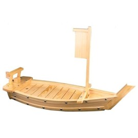 Natural Bamboo Sushi Tray Boat 50CM 20"