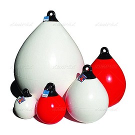 Dock Edge + Commercial Buoy, White, 15-Inch