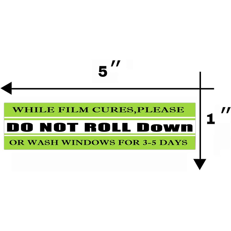 5x1 inch DO NOT ROLL Down Warning Stickers Labels ,Do