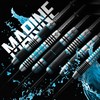 DESIGNA DARTS Marine | 80% Tungsten Barrel Steel Tip Dart