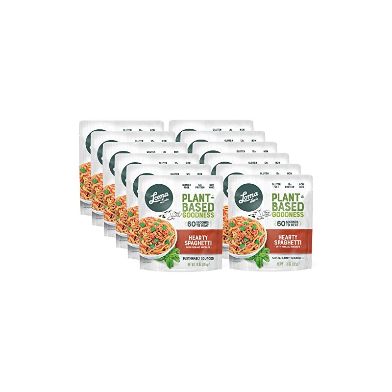 Loma Linda - Plant-Based Complete Meal Solution Packets (Hearty Spaghetti