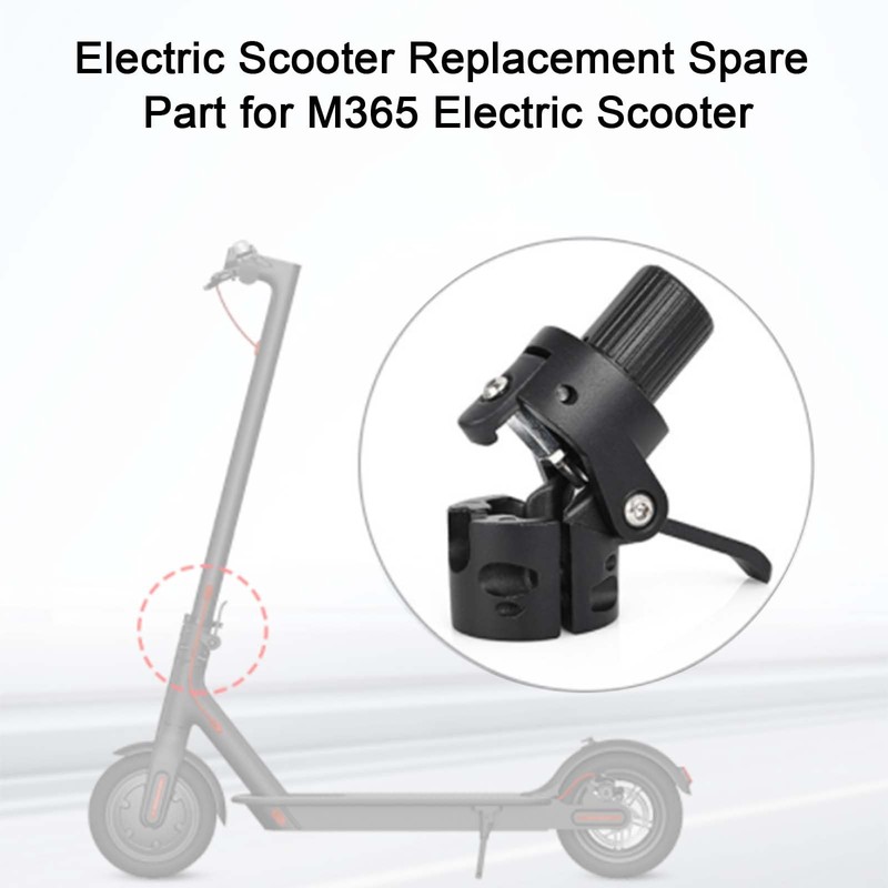 OUKENS Base de Poste Plegable, Aleación de Aluminio Scooter elctrico