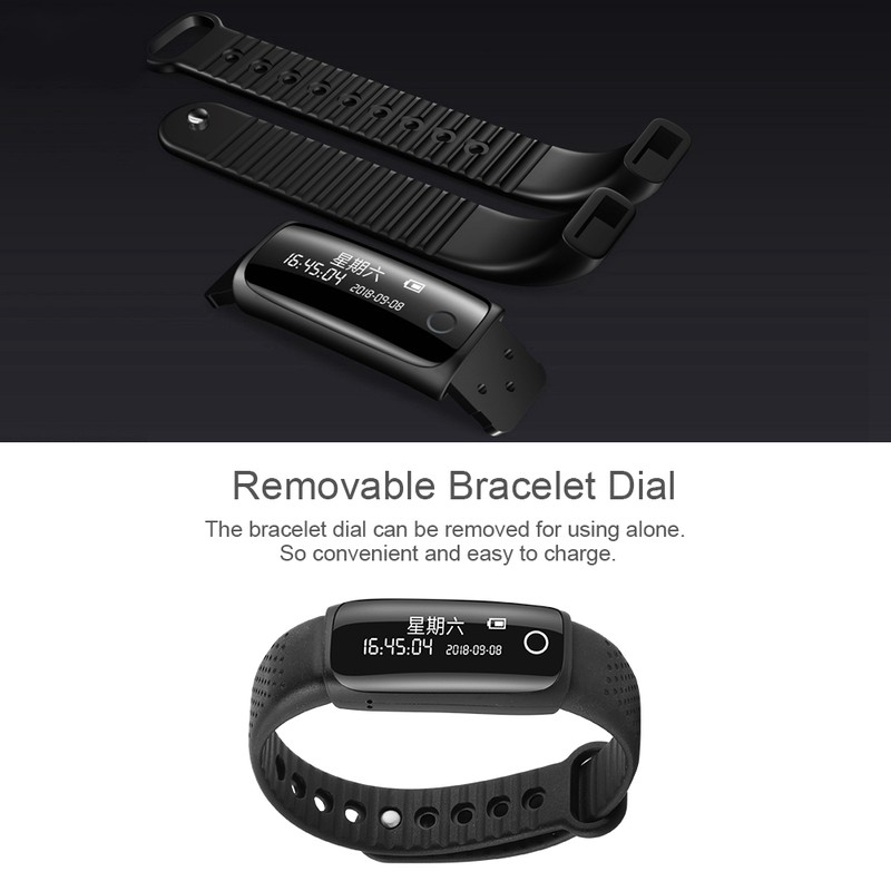 Portable Digital Voice Audio Recorder Smart Sports Bracelet 8G Flash