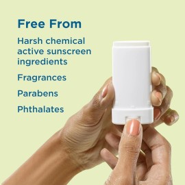 N/A BLUE LIZARD Mineral Sunscreen Stick with Zinc Oxide SPF 50+ Kids Unscented 0.5Oz