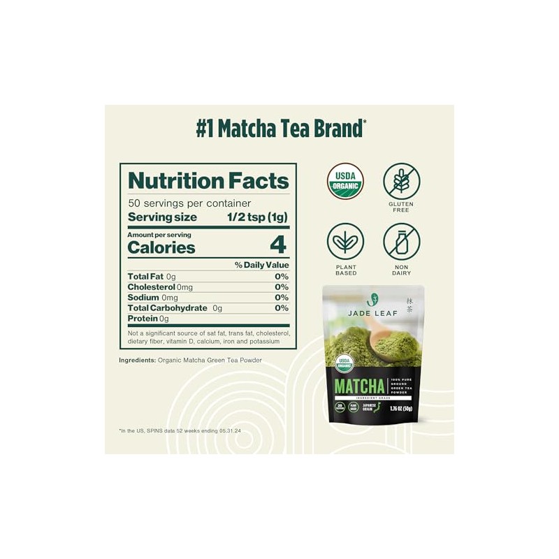 Jade Leaf Matcha Jade Leaf - Polvo de té verde