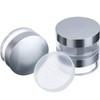 Hotop 3 Pieces 50 ml Plastic Empty Powder Case Face
