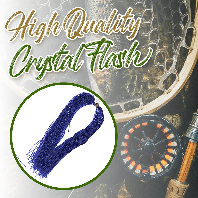 Creative Angler Crystal Flash Fly Tying Material (Pearl)
