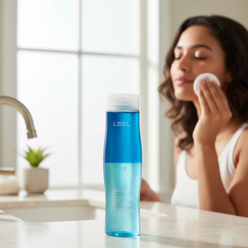 Desmaquillante Essential Lbel Bifasico Hidratante Ojos Rostr