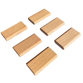 6mm x 20mm x 40mm Beech Wood Loose Tenons | 100 Pack Compatible with Domino Loose Tenon Joinery System for Furniture & Cabinet Making (GE-100Pack)