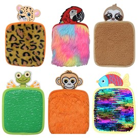 Sensory Mat Animal Tiles for Kids - Pack of 6 Tactile Floor & Wall Texture Pads - Sensory Play Mats for Kids - Ideal for Sensory Rooms & Play Areas