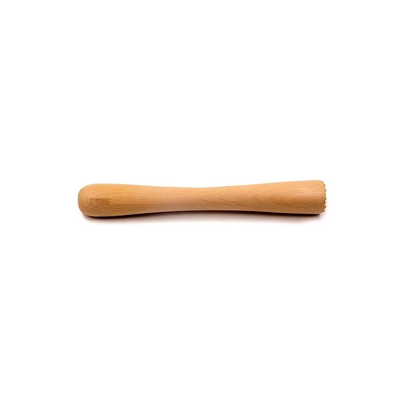 IBLAY Beech Wood 9.5'' Inch Muddler Bar Tools Curve Model,