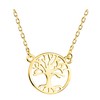 Sofia Milani - Women's Necklace 925 Silver - Gold Plated