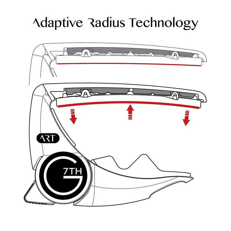 G7th Performance 3 ART Capo - 6 String, Satin Black