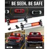 HLauto 1002L Emergency Strobe Traffic Advisor Light Bar: 40LED Dash