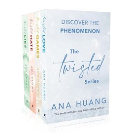 Twisted Series Ana Huang 4 Books Collection Boxed Set (Twisted Love, Twisted Games, Twisted Hate, Twisted Lies)