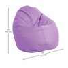 FDP SoftScape Dew Drop Bean Bag Chair with Supportive High-Back
