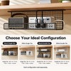 Under-Desk Cable Management Tray for Cord & Power Strip Storage