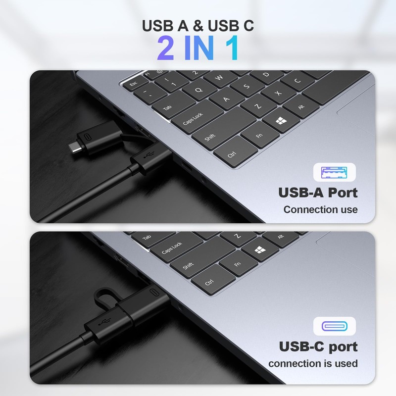 4 in 1 USB Hub, Tymyp USB 3.0 Hub 5Gbps