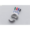 Franken Magnetic Marker Pen Holder with 4 Magnetic Markers