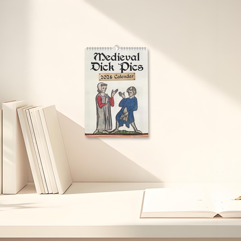 2026 Calendar UK, Medieval Pics Wall Calendar 2026 UK 2026