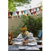 DéVa Oilcloth Tablecloth Leaves Orange 1.4 m Width (Sold by