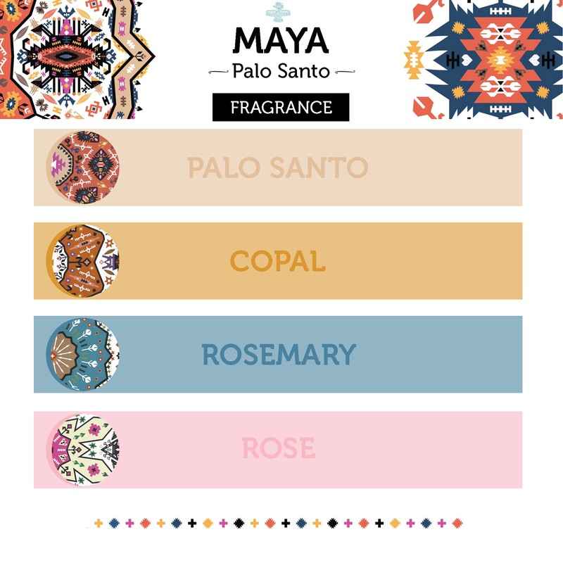 SOUL STICKS Maya Palo Santo Variety 4 Pack Incense Sticks