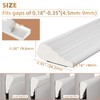 3Pcs×196" Wedge-Shape Foam Window Weather Stripping Door Seal Strip,Soundproofing Frame