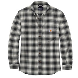 Carhartt Men's 105945 Rugged Flex® Relaxed Fit Midweight Flannel Long-S - 4X-Large Regular - Malt