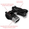 Timotech Set de 2 Silbatos Deportivos de Plástico con Cordón,