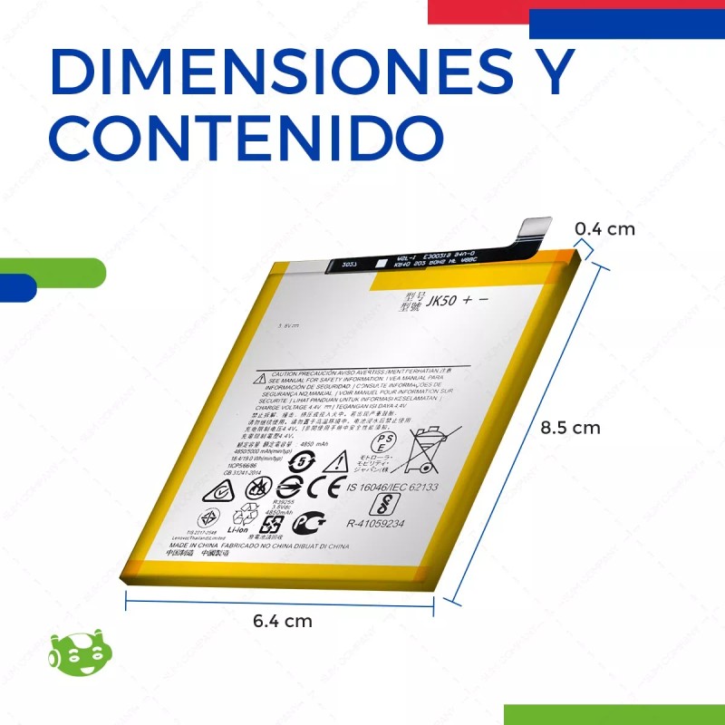 Slim Company Bateria Pila Para Moto G9 Play E7i Power