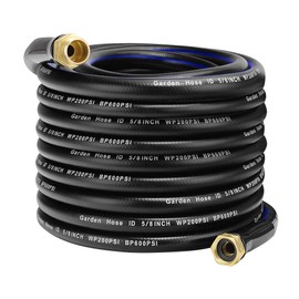 75 FT Garden Hose, Flexible No Kink Heavy Duty Garden Water Hose Flex Copper Bullet Collapsible Washer Rubber Hose 5/8" Soft Lightweight Outdoor Waterhose Manguera Para Jardin