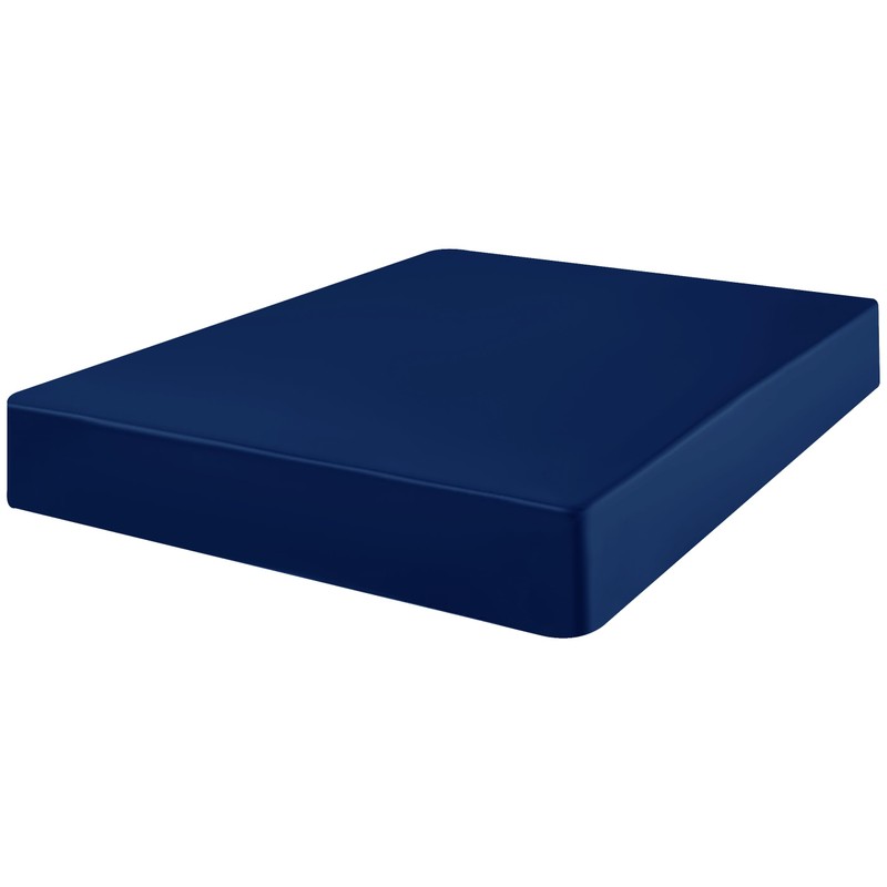 AMEHA Extra Deep Single Fitted Sheet 40cm/16 Inches – Navy