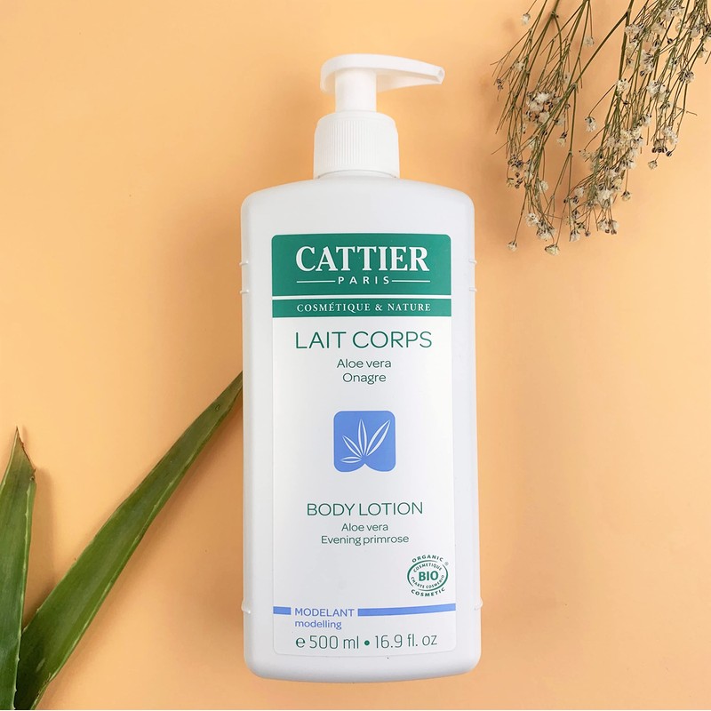 Cattier Paris - Body Milk Modelant Aloe Vera Onagre Organic
