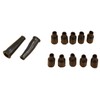 sthus 5 Metres Motorcycle DIY Throttle Cable Kit Nipples Ferrules