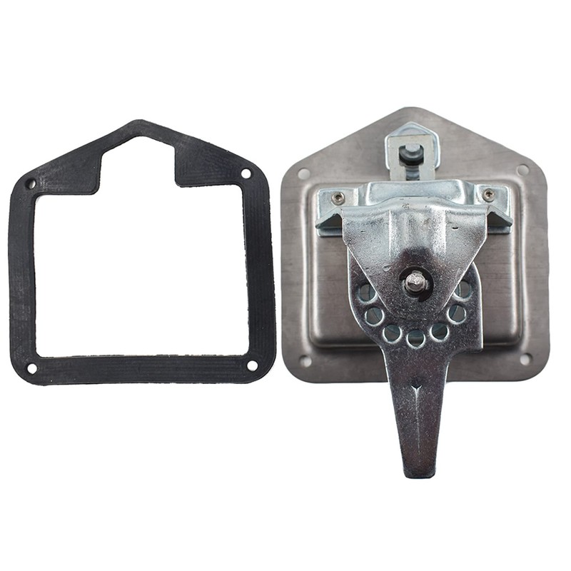 labwork 2 Trailer Door Latch T-Handle Lock Stainless Steel Keys
