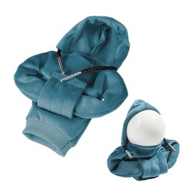 Waldspring Gear Knob Hoodie, Mini Hoodie for Gear Knob, Hoodie Gear Knob for Car Gear Shift Cover for Car Gear Shift Cover (Blue)