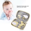8pcs Convenient Daily Baby Nail Clipper Scissors Hair Brush Comb