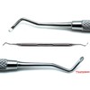 Dental 18W Excavators Spoons 1.5mm Double Ended Restorative Oral Steel
