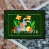 speecheese Merry Easter with Cute Easter Bunny Doormat in 35