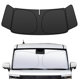 BLUESEATEC MK53S MK54S MK53S MK54S Gear Car Sun Shade for Car Sunshade, UV Protection, 6 Layer Construction, Light Blocking, Summer, UV Protection, No Gaps, No Light Leak Free, Place It Inside