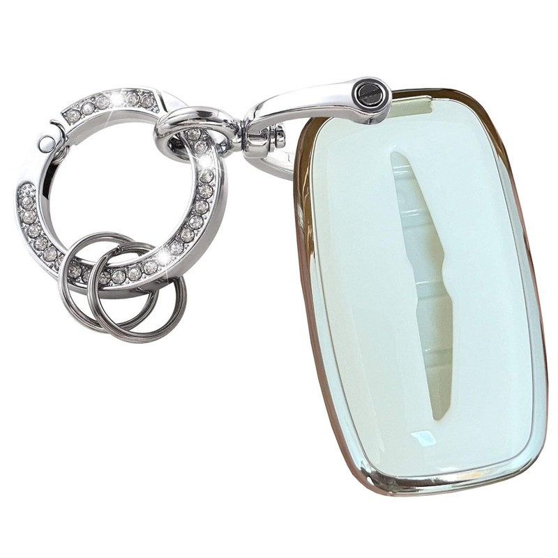 WENHENI for Chrysler Key Fob Cover with Keychain Fit for