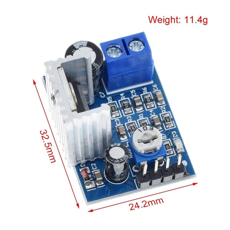 Funsto TDA2030 Module Power Supply TDA2030 Audio Amplifier Board Module